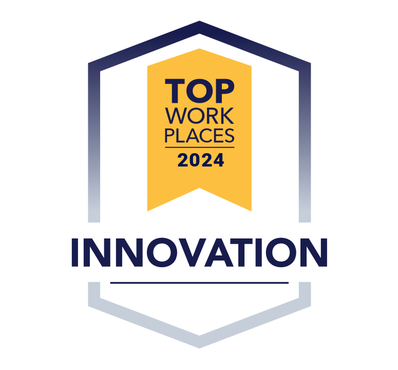 Top Workplaces 2024 Knox News Badge for Innovation